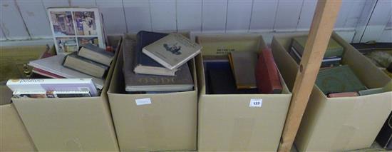 4 boxes mixed books